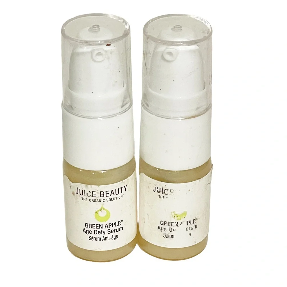 Juice Beauty Green Apple Age Defy Serum Mini‎ Lot of 2 NEW Skincare Face